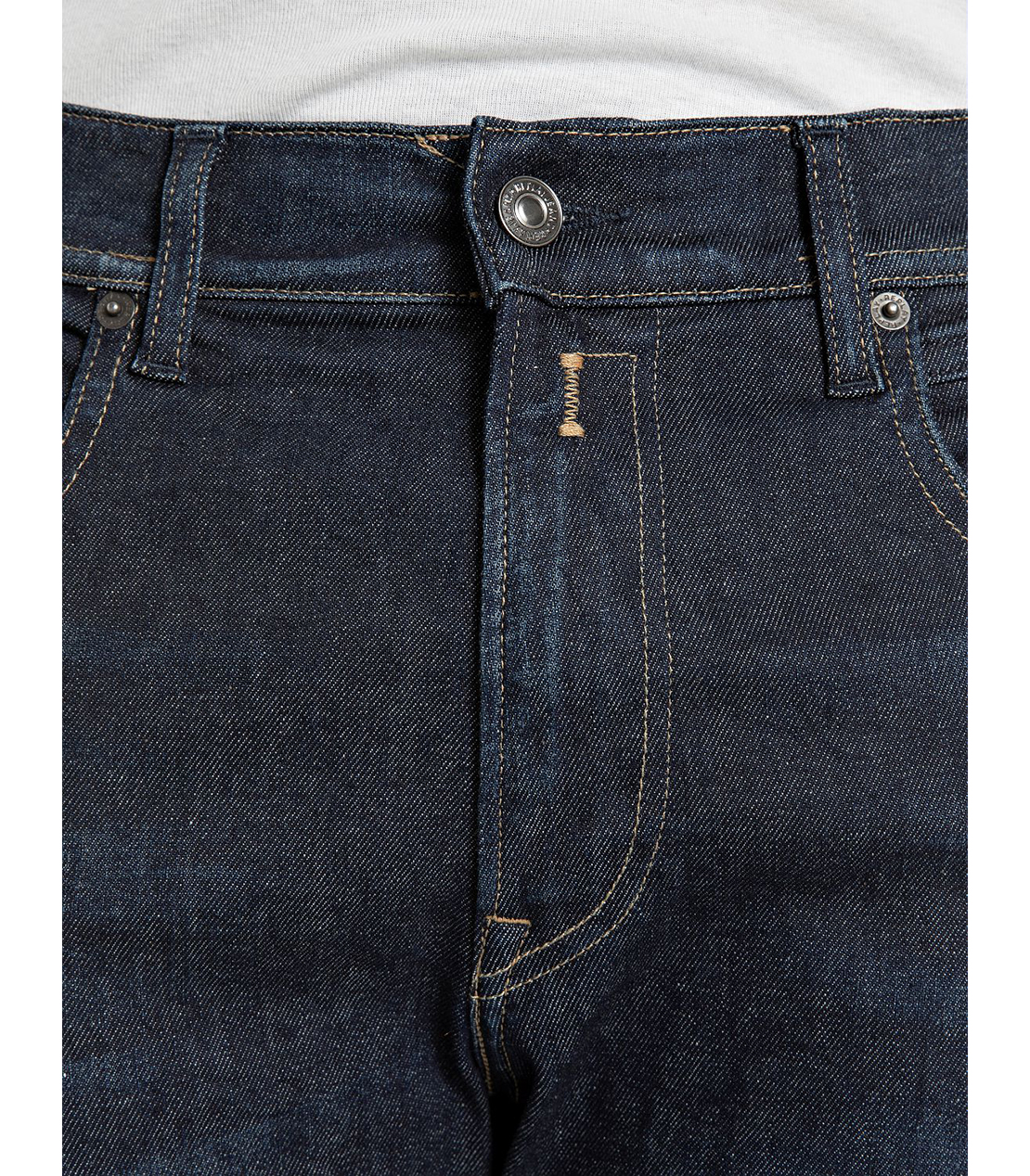 スリムストレートGROVER Hyperflex Dust スーパーストレッチデニム 詳細画像 ダークブルー 5